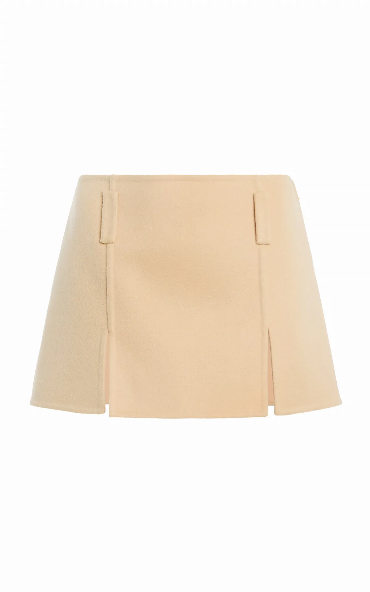 Cashmere-Wool Mini Skirt by Miu Miu