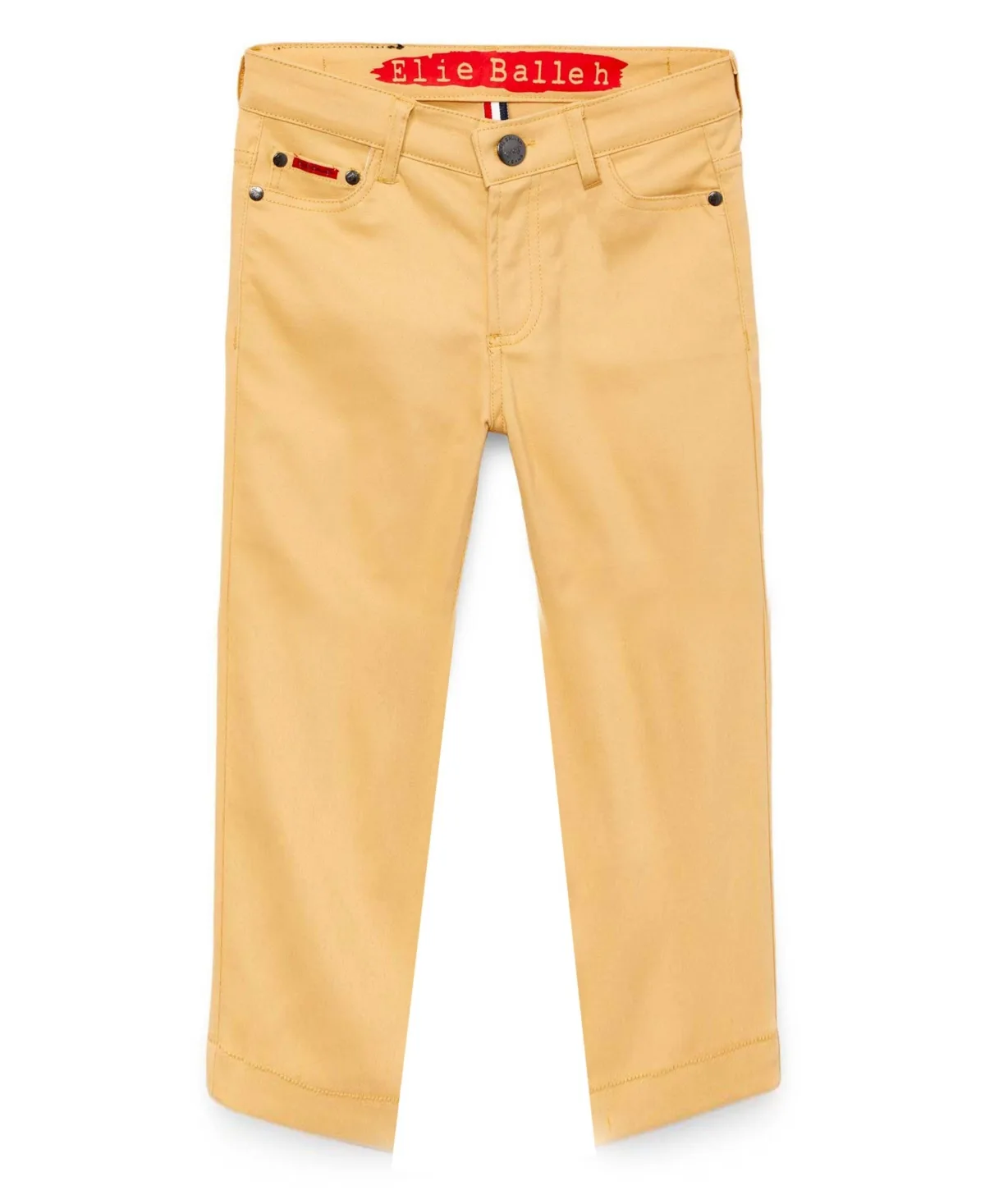 Slim Fit 5 Pocket Twill Pants by Elie Balleh