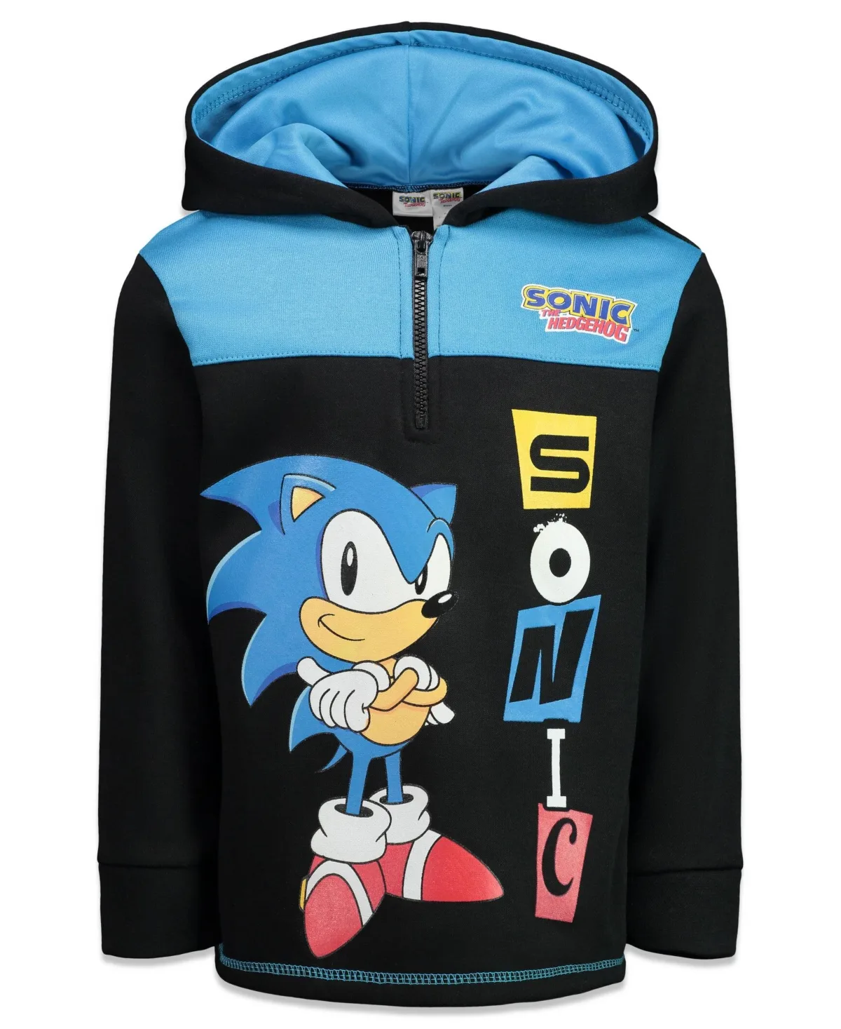 Sonic the Hedgehog Fleece Half Zip Hoodie by Sega