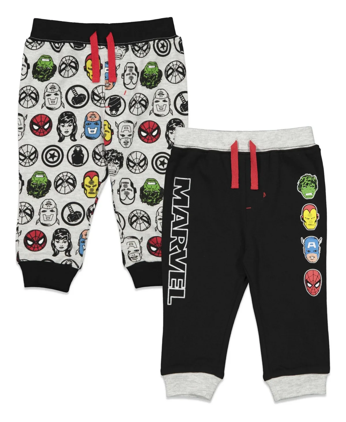 Hulk Black Panther Captain America 2 Pack Pants by Avengers
