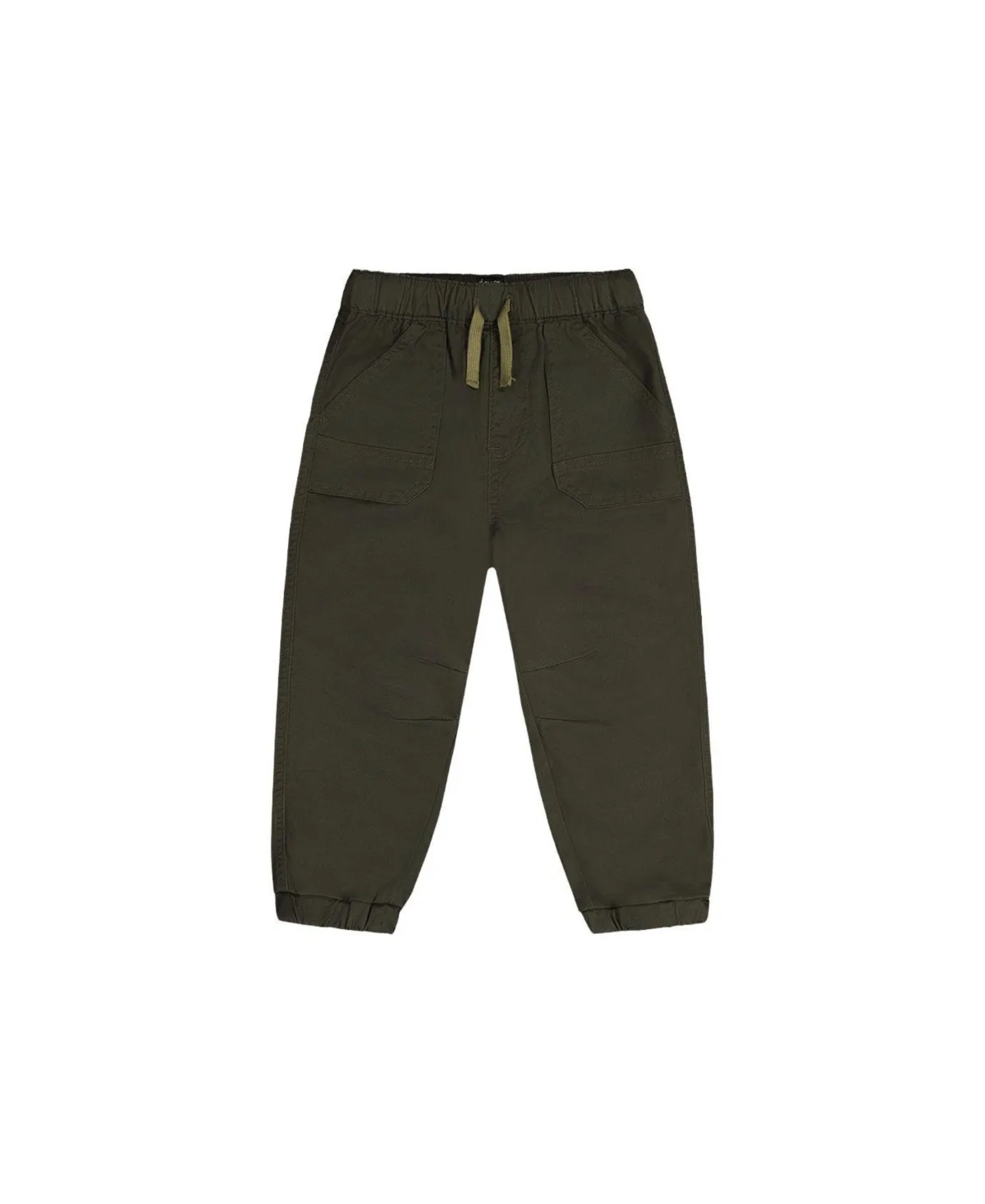 Stretch Canvas Jogger Pants by Deux Par Deux