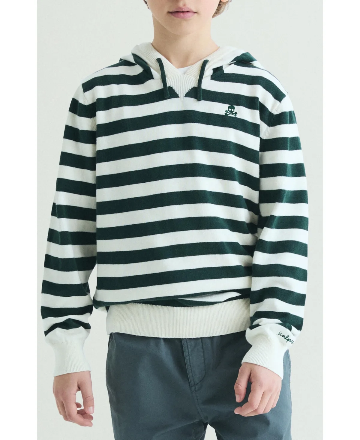 Striped Hoodie by Scalpers