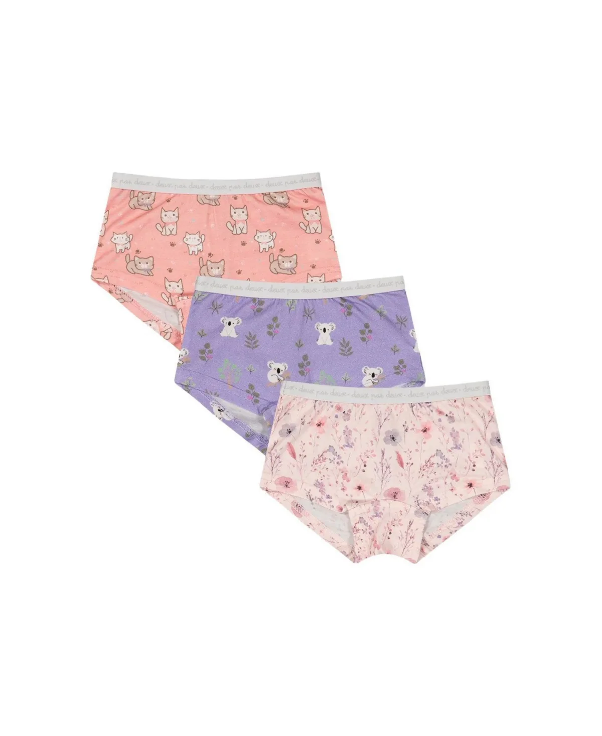 Boxer Pack of 3 Holiday Prints by Deux Par Deux