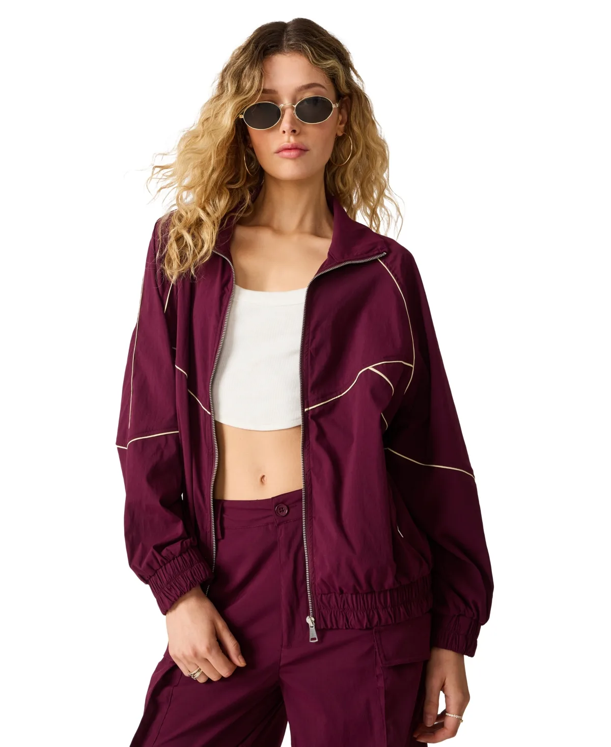 Jacey Zip-Front Jacket by Steve Madden
