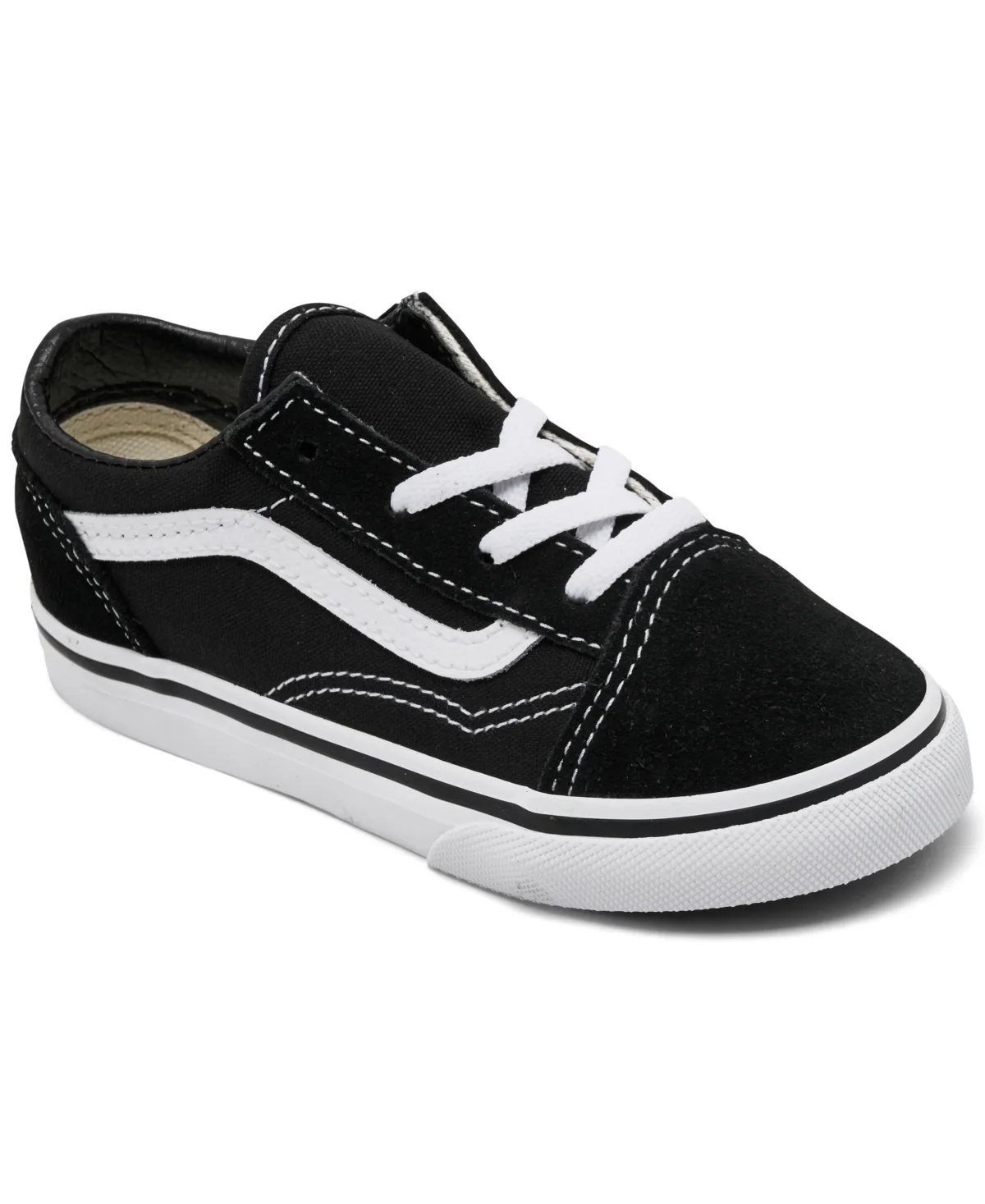 Old Skool Low-Top Suede-Canvas Sneakers by Vans