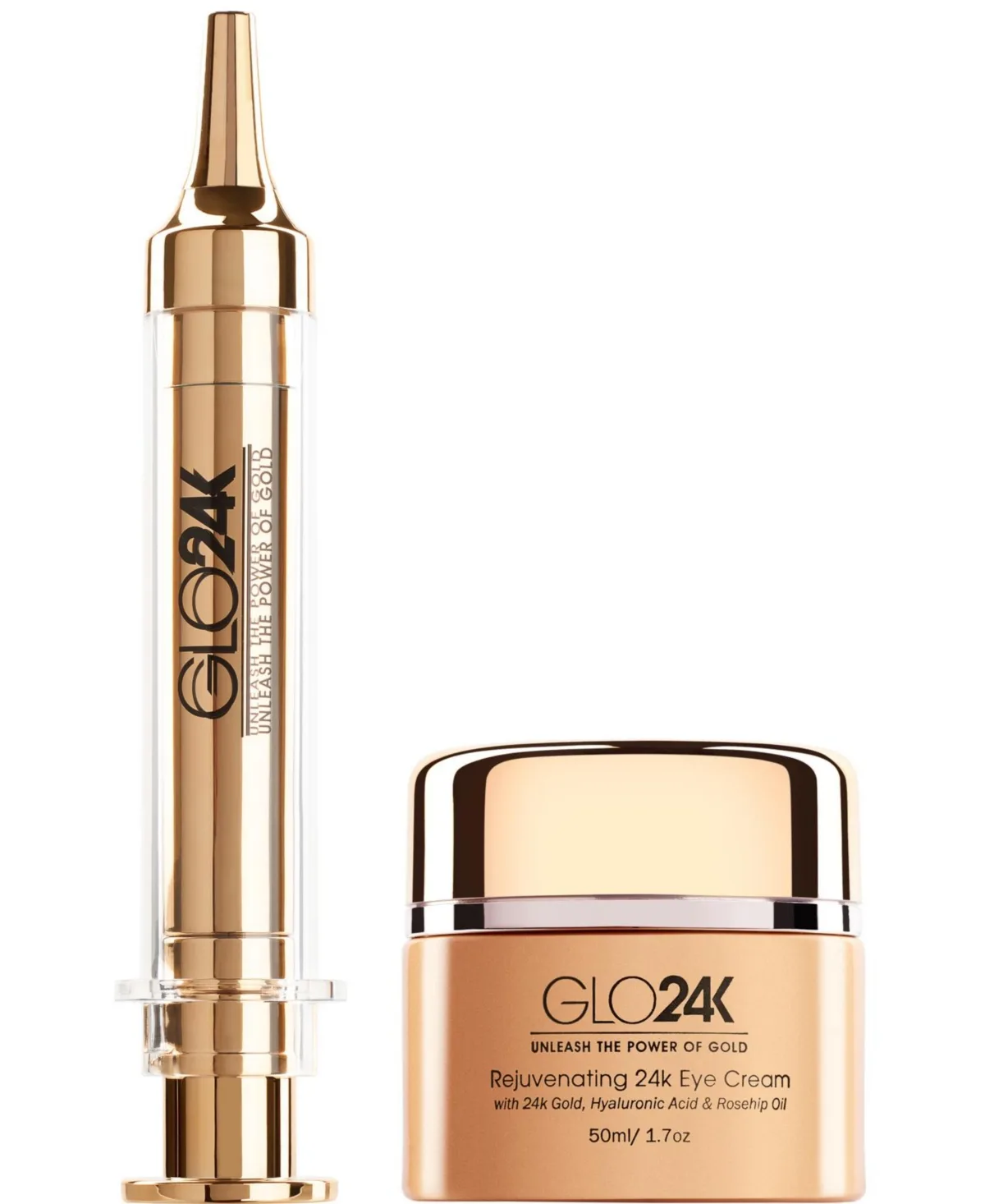 Eye Care Set with Our 24k Instant Facelift Cream & Eye Cream by Glo24k