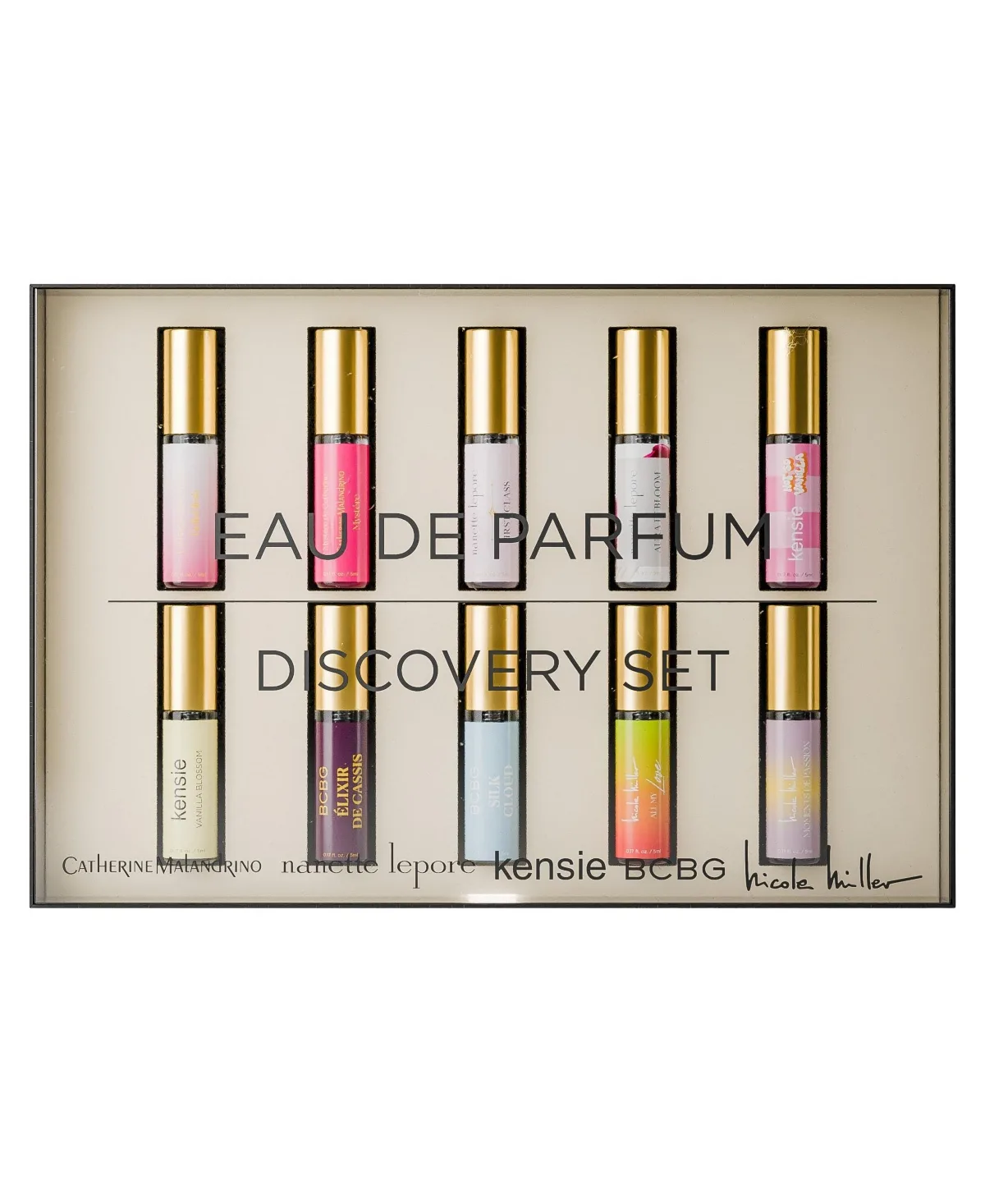 10 Piece Eau De Parfum Discovery Set by Catherine Malandrino