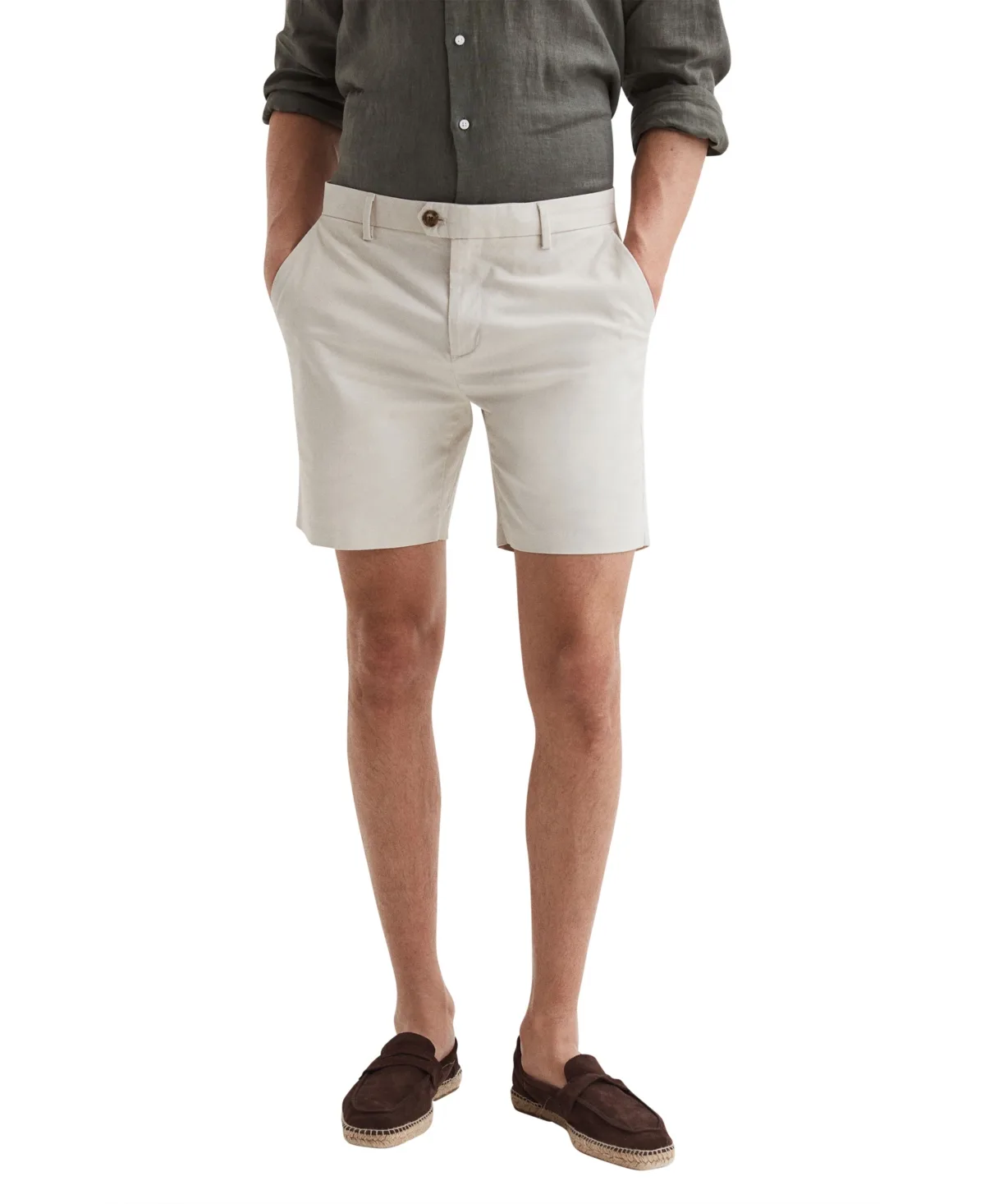 Short Length Casual Chino Shorts