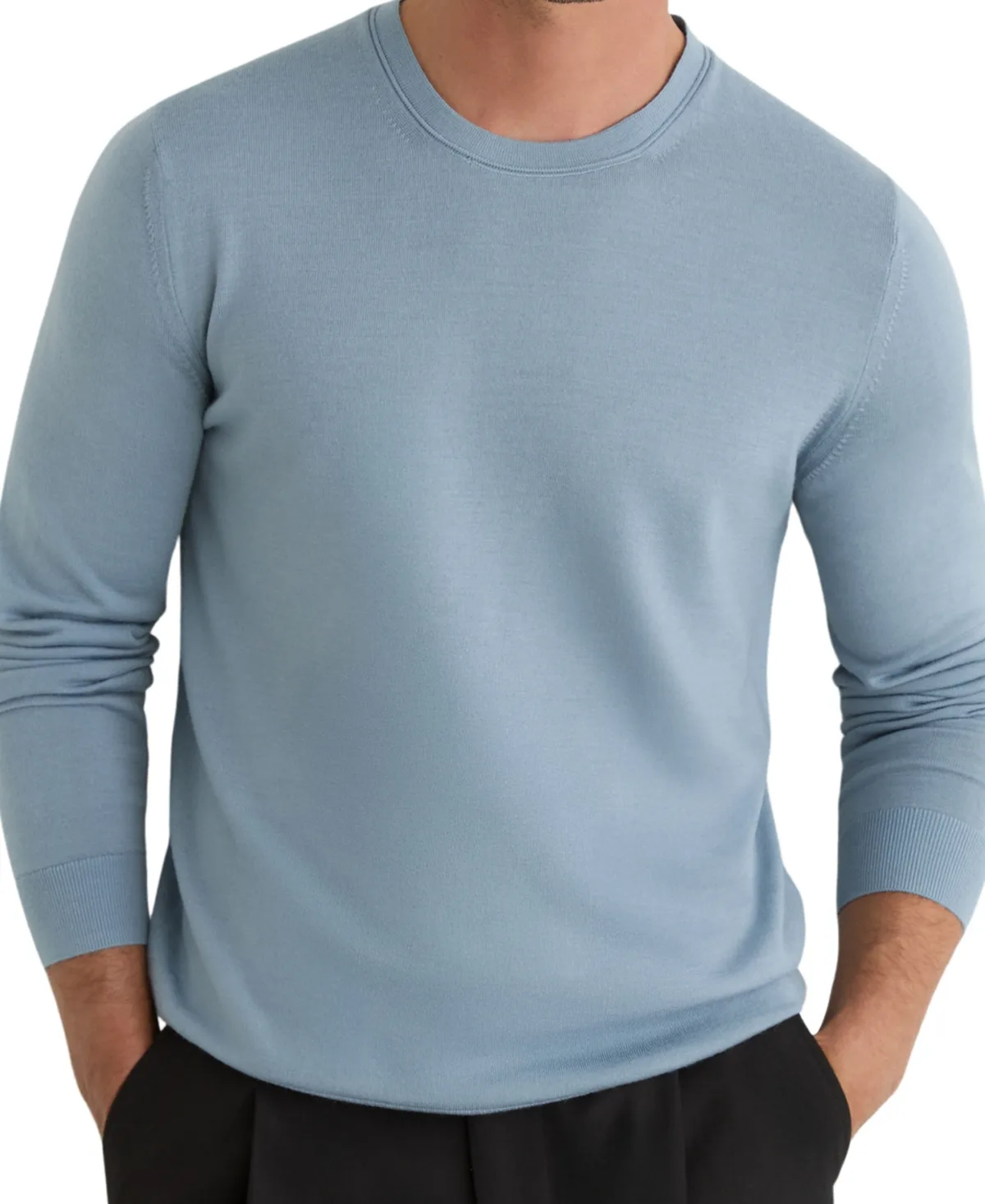 Wessex Crew Merino Wool Jumper by Reiss