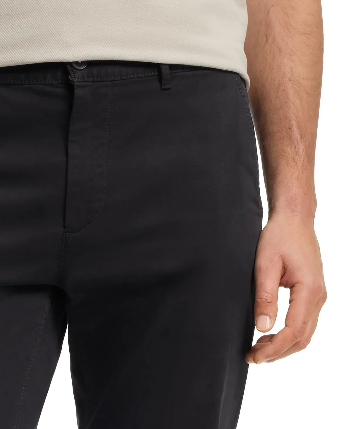 Boss by Hugo Boss Stretch-Cotton Satin Slim-Fit Chinos by Hugo Boss