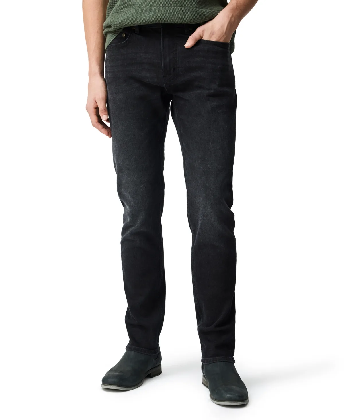Lyell Straight Fit Denim Jeans by Rodd & Gunn