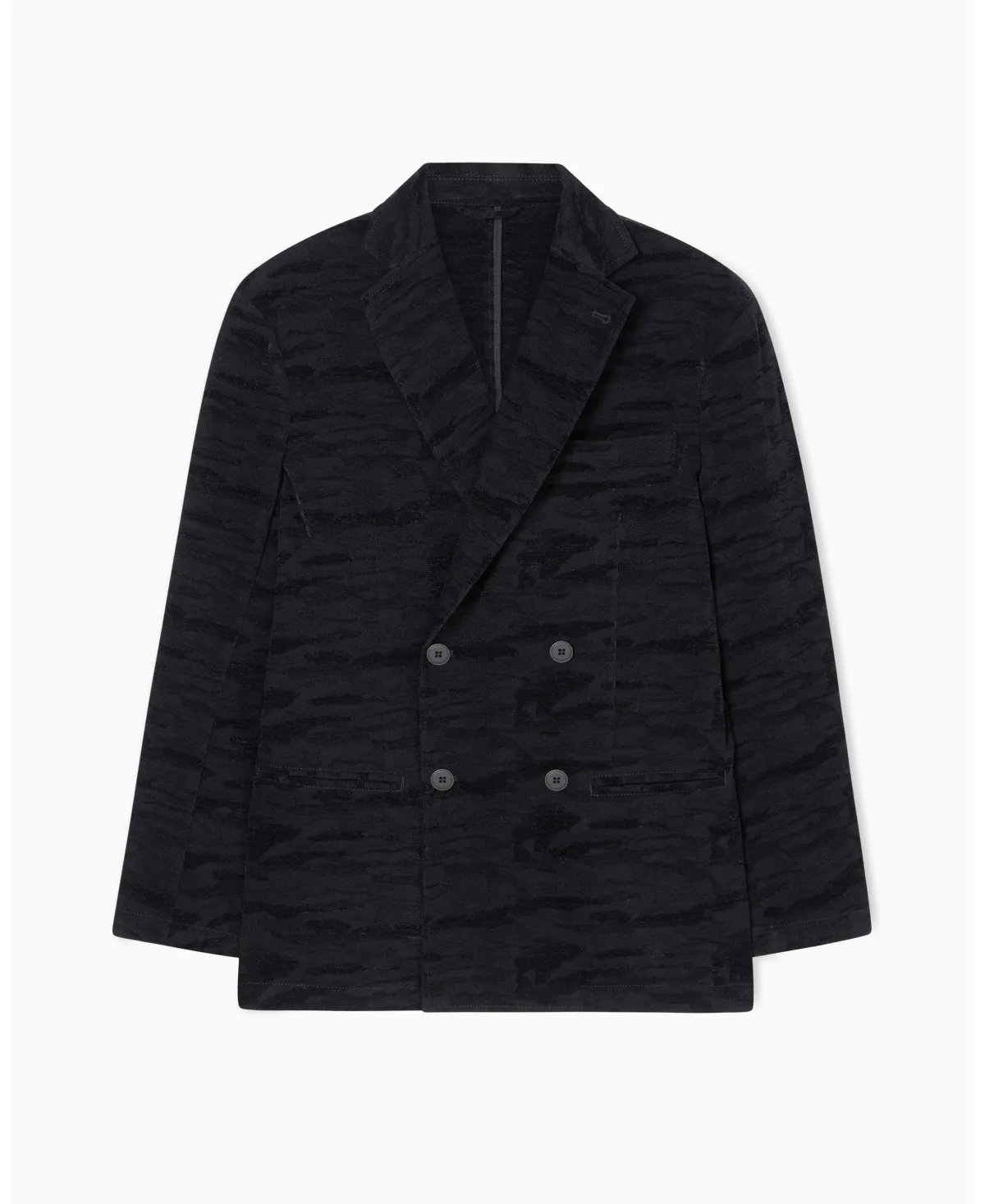 Jacquard Subtle Camouflage Print Blazer by A|x Armani Exchange
