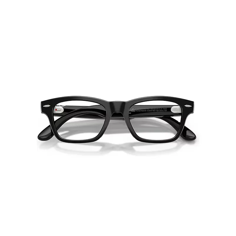 Meta Audio Burbank Black Frame Grey Lenses AI Glasses by Ray-Ban