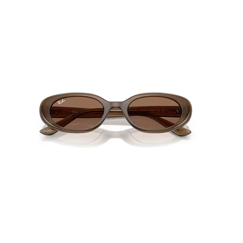 Rb4441d Bio-Based Sunglasses Opal Brown Frame Brown Lenses