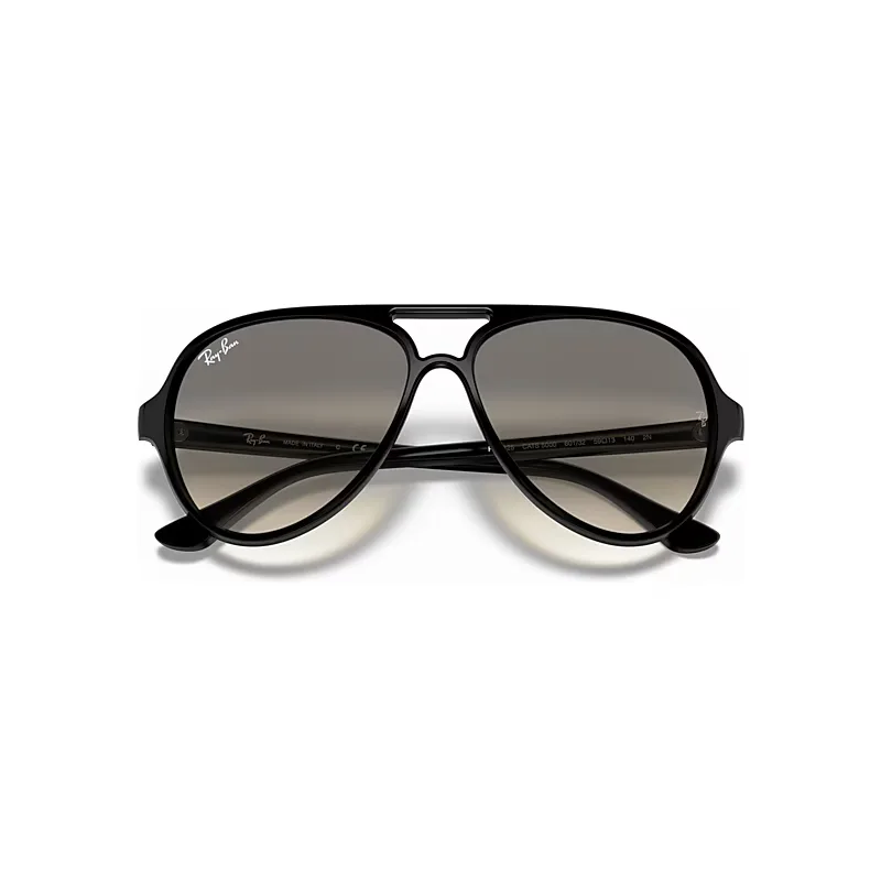 Cats 5000 Classic Sunglasses Black Frame Grey Lenses by Ray-Ban