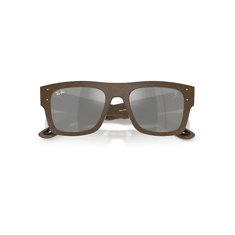 Flax Fiber Scuderia Ferrari Collection Sunglasses Linen Fiber Frame Green Lenses by Ray-Ban