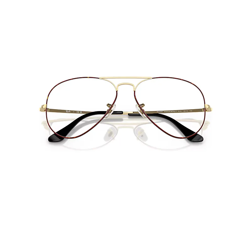 Aviator Optics Eyeglasses Arista Frame Clear Lenses Polarized by Ray-Ban