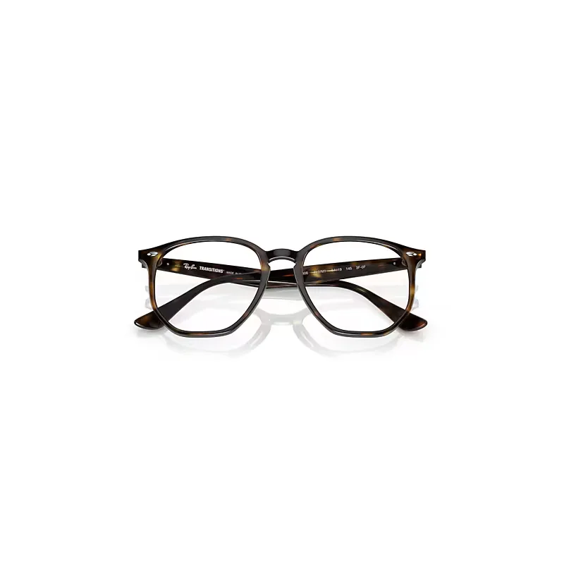 Rb4306 Transitions® Sunglasses Havana Frame Green Lenses by Ray-Ban