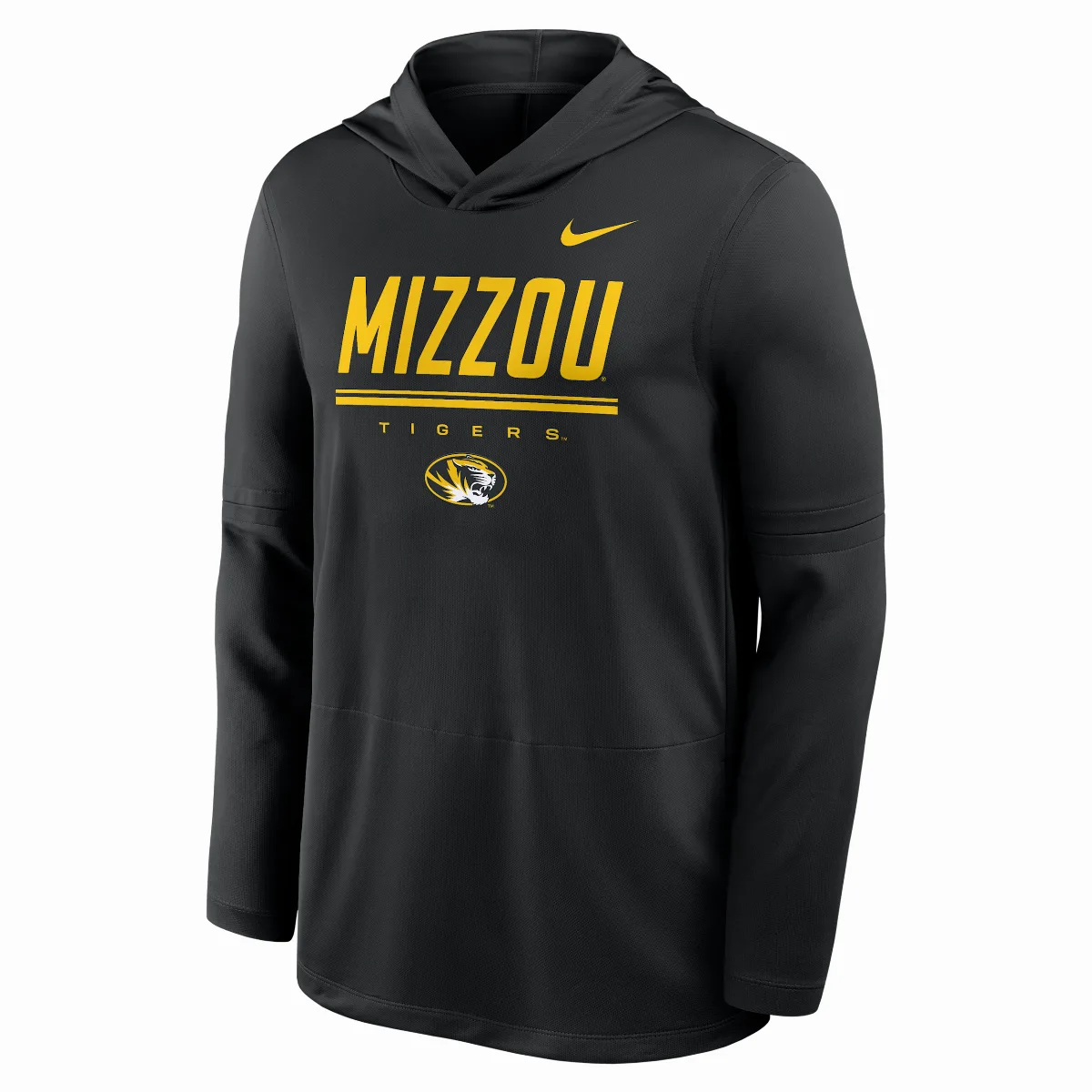 Missouri Sideline Dri-FIT College Long-Sleeve Hooded Top by Nike