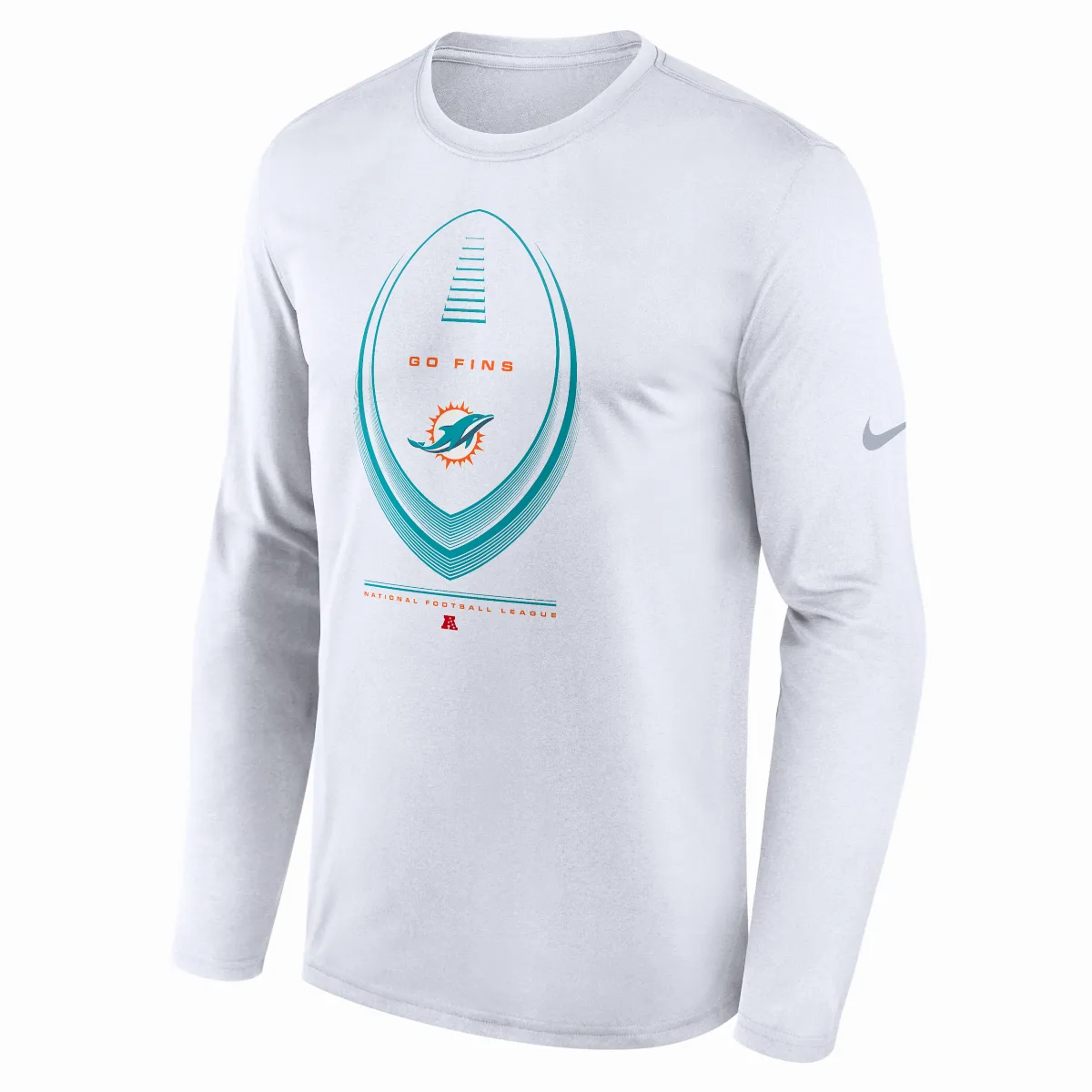 Miami Dolphins Legend Icon Dri-FIT NFL Long-Sleeve T-Shirt by Nike