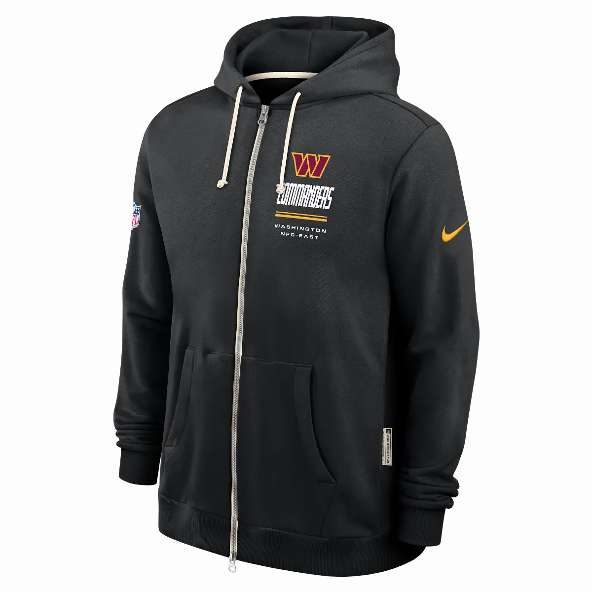 Washington Commanders Sideline Standard Issue Dri-FIT NFL Full-Zip Hoodie by Nike