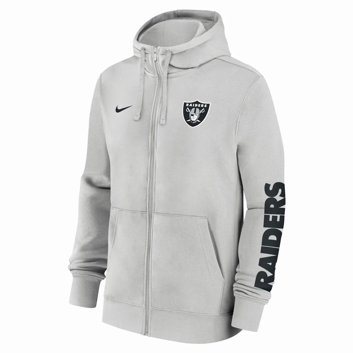 Las Vegas Raiders Club NFL Full-Zip Hoodie by Nike