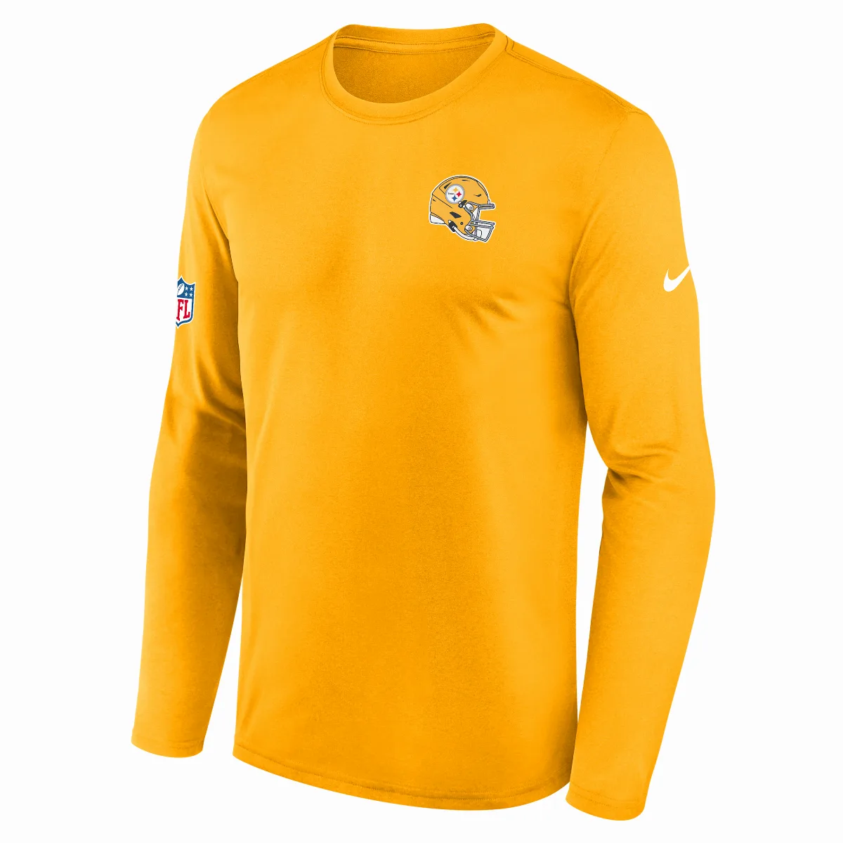 Pittsburgh Steelers Alt Legend Small Logo Dri-FIT NFL Long-Sleeve T-Shirt by Nike