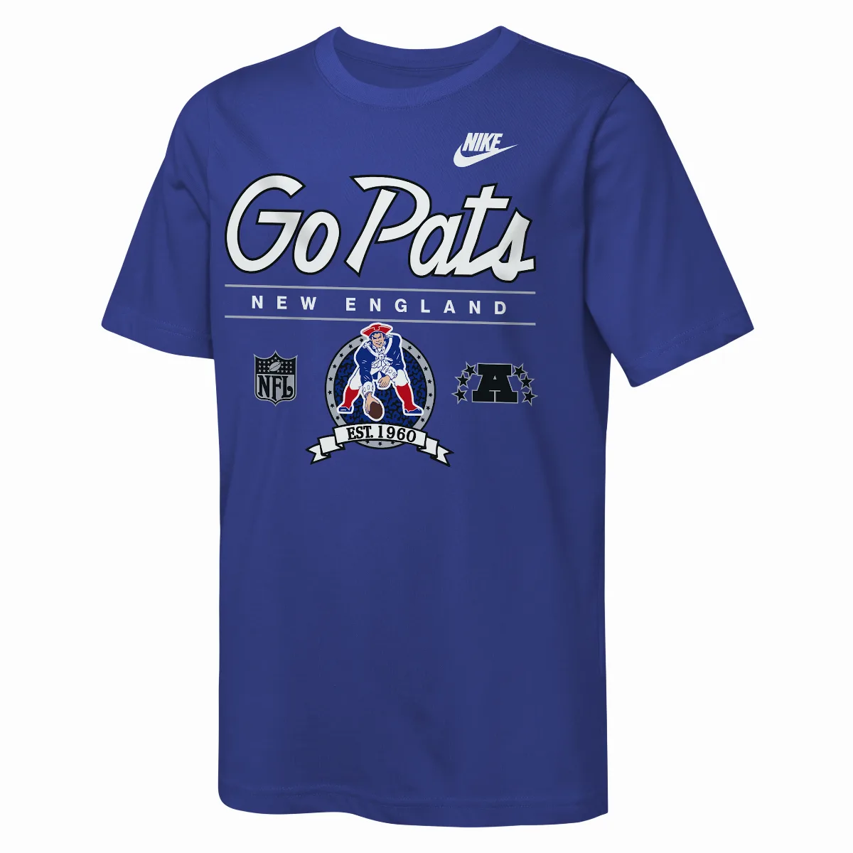 New England Patriots Rewind Hometown Slub Dri-FIT NFL T-Shirt by Nike