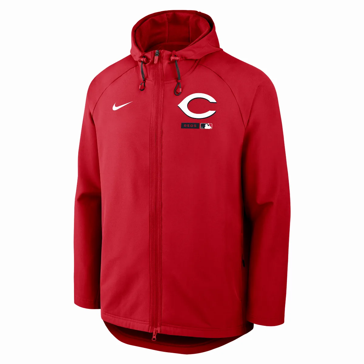 Cincinnati Reds Authentic Collection Therma-FIT MLB Full-Zip Hooded Jacket