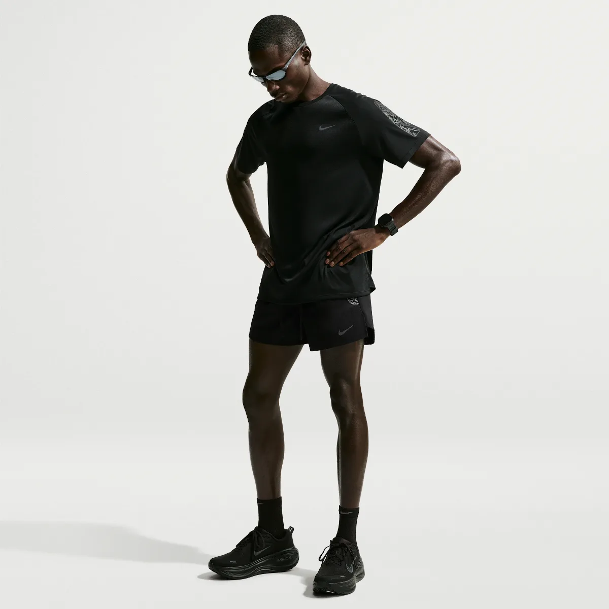 Stride Dri-FIT Winterized 5" Brief-Lined Running Shorts by Nike
