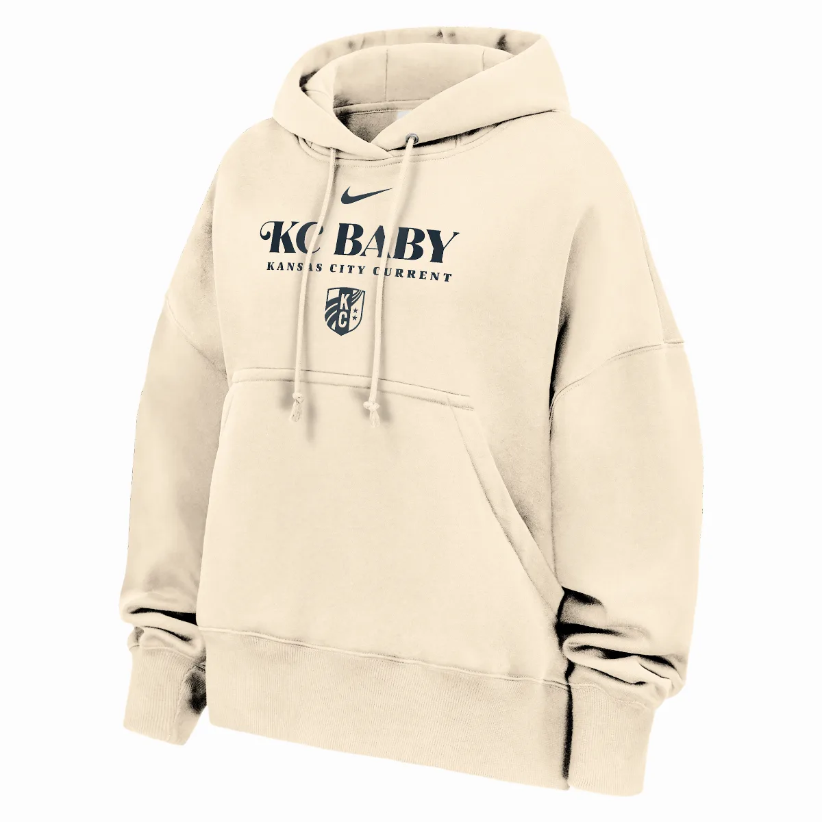 Kansas City Current Phoenix Fleece Oversized Hoodie by Nike