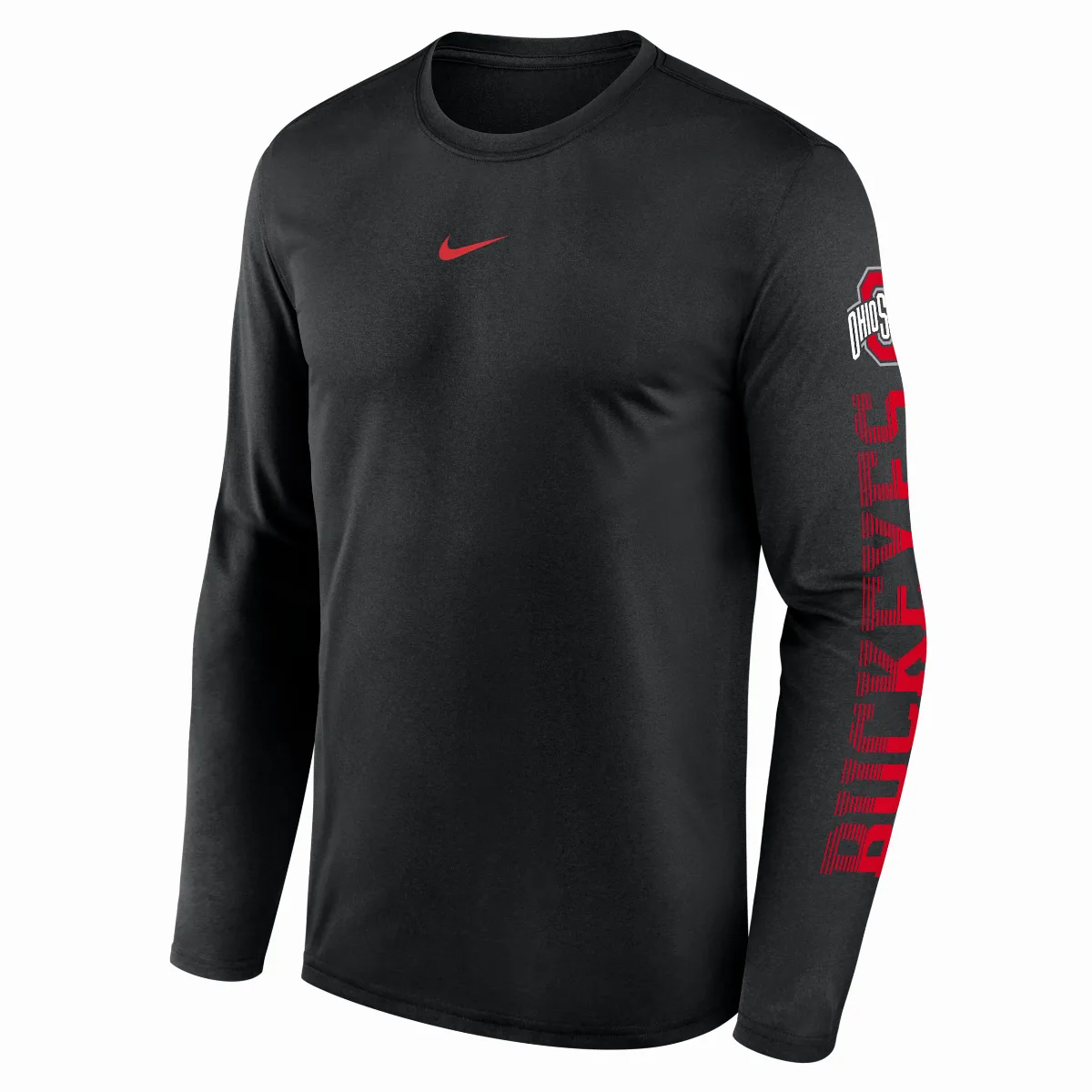 Ohio State Primetime Stack Legend Dri-FIT College Long-Sleeve T-Shirt by Nike