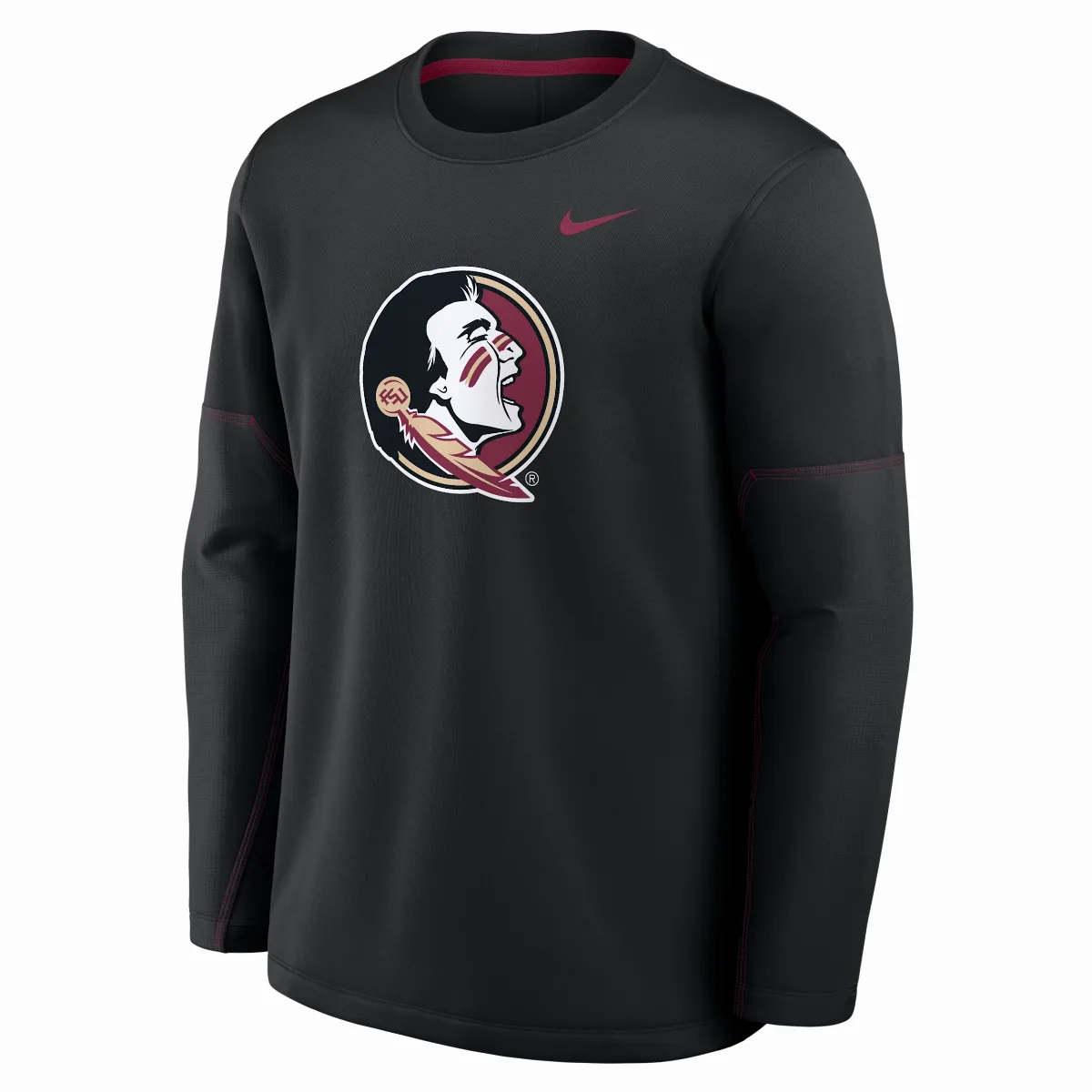 Florida State Sideline Coaches Therma-FIT College Long-Sleeve T-Shirt