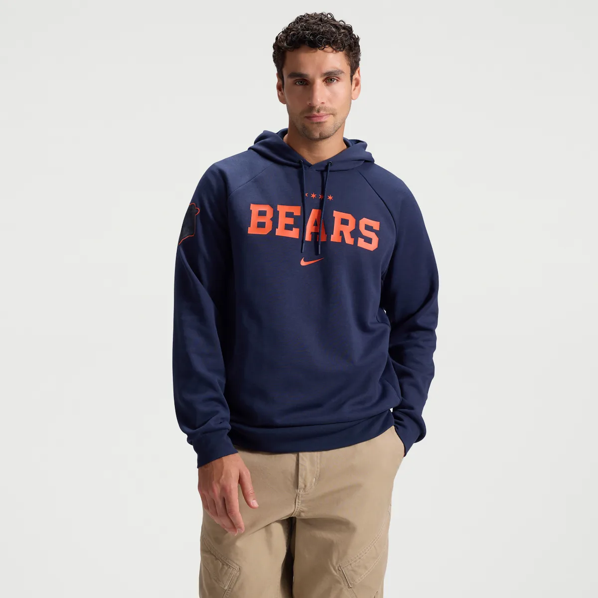 Chicago Bears Rivalries Collection Primary Dri-FIT NFL Pullover Hoodie by Nike
