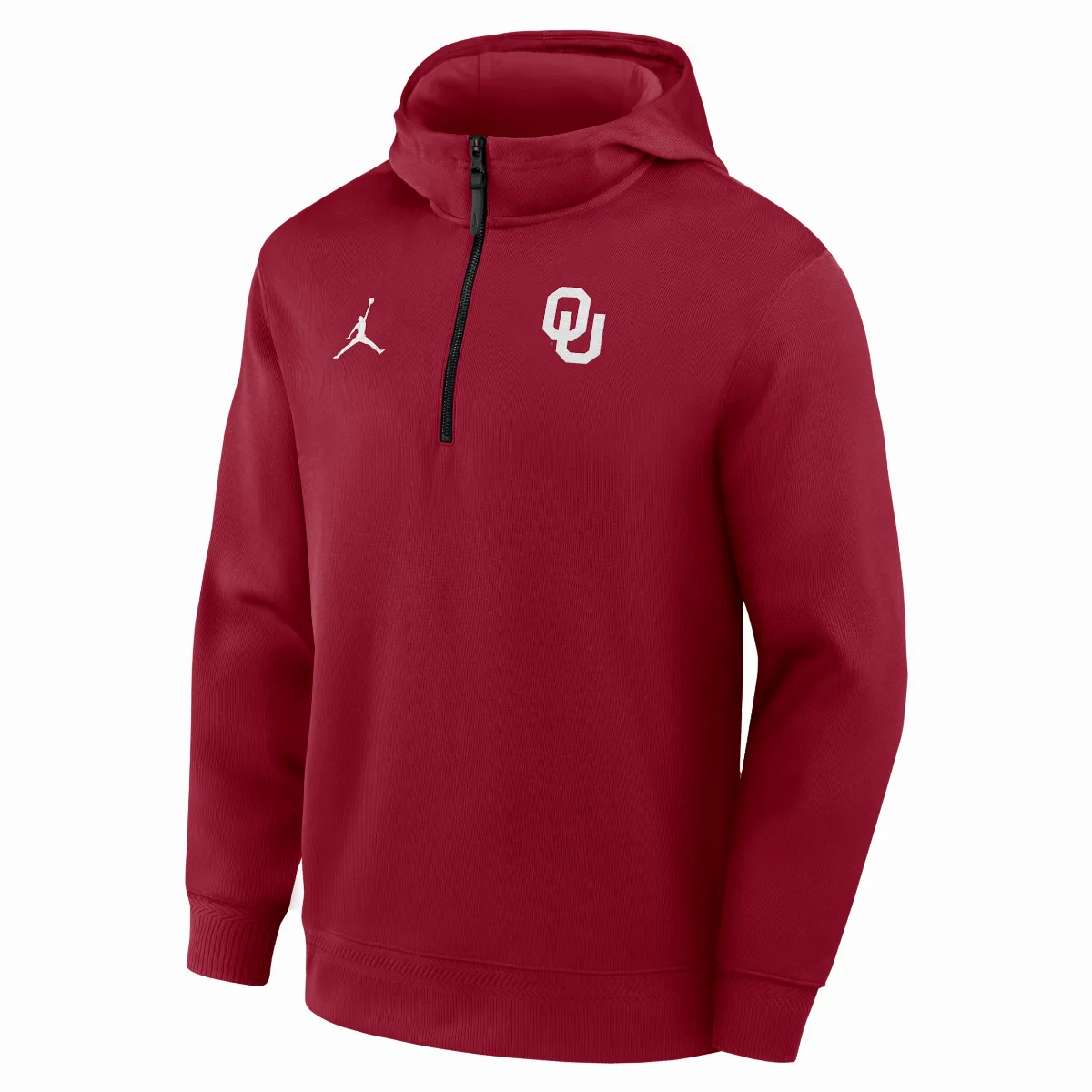 Oklahoma Coaches Premium Jordan Brand Dri-FIT College 1/4-Zip Hoodie by Jordan