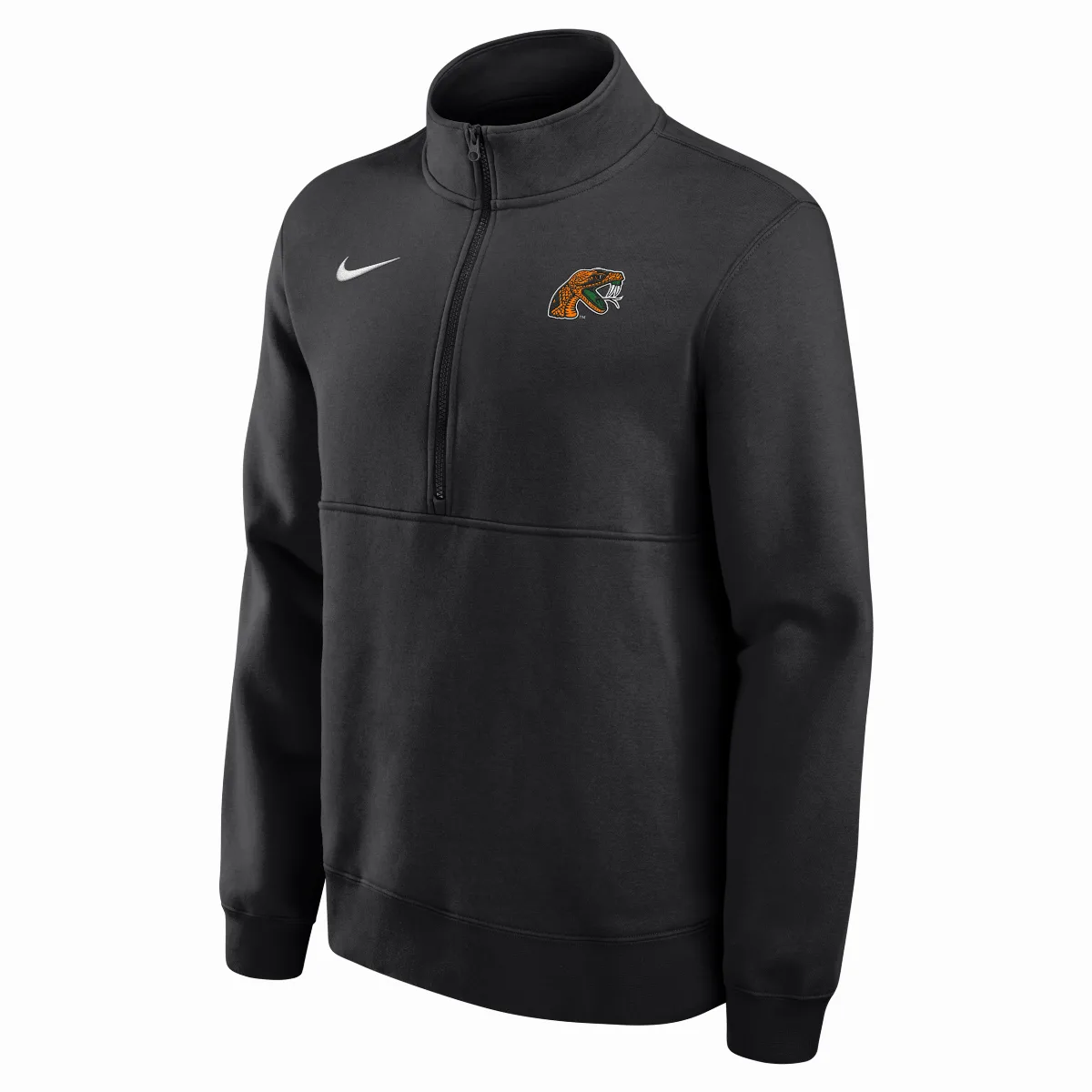 Florida A&M University Rattlers Club Nike College Fleece Half-Zip Top by Nike