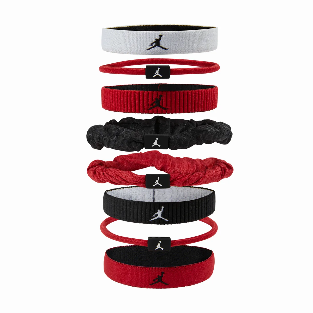 Sport Mixed Elastic Hair Ties (8-Pack) by Jordan