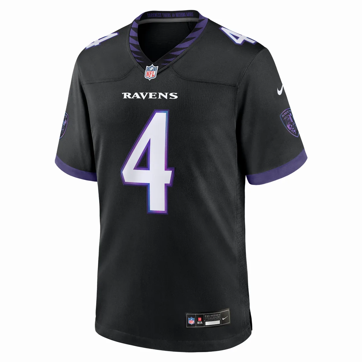 Zay Flowers Baltimore Ravens NFL Game Jersey by Nike