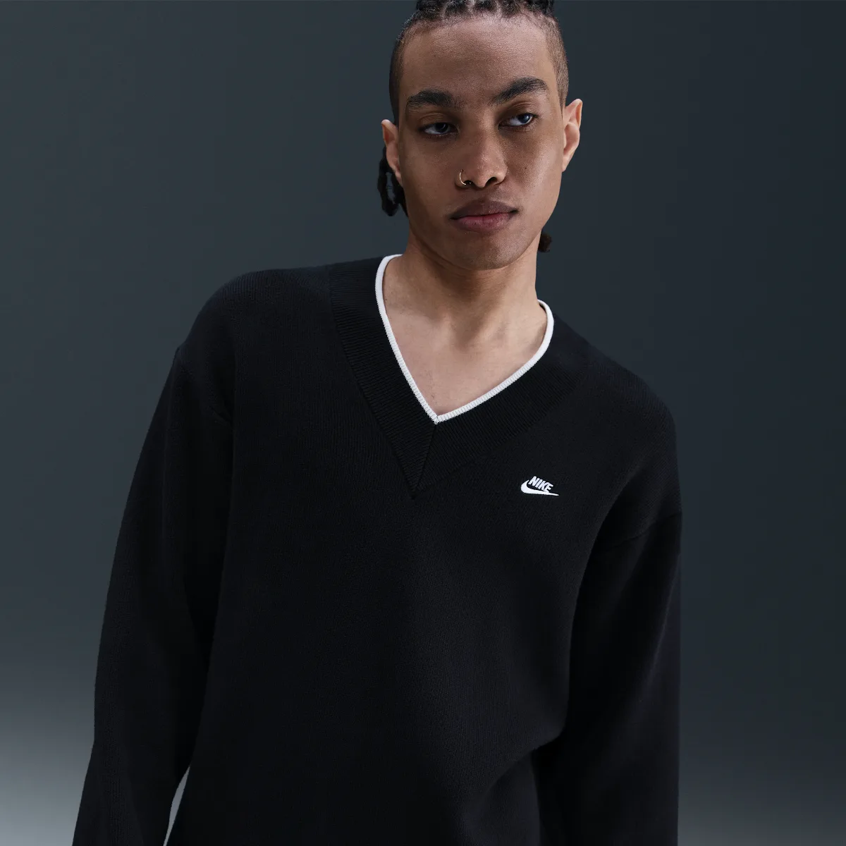 Sportswear Club V-Neck Sweater by Nike