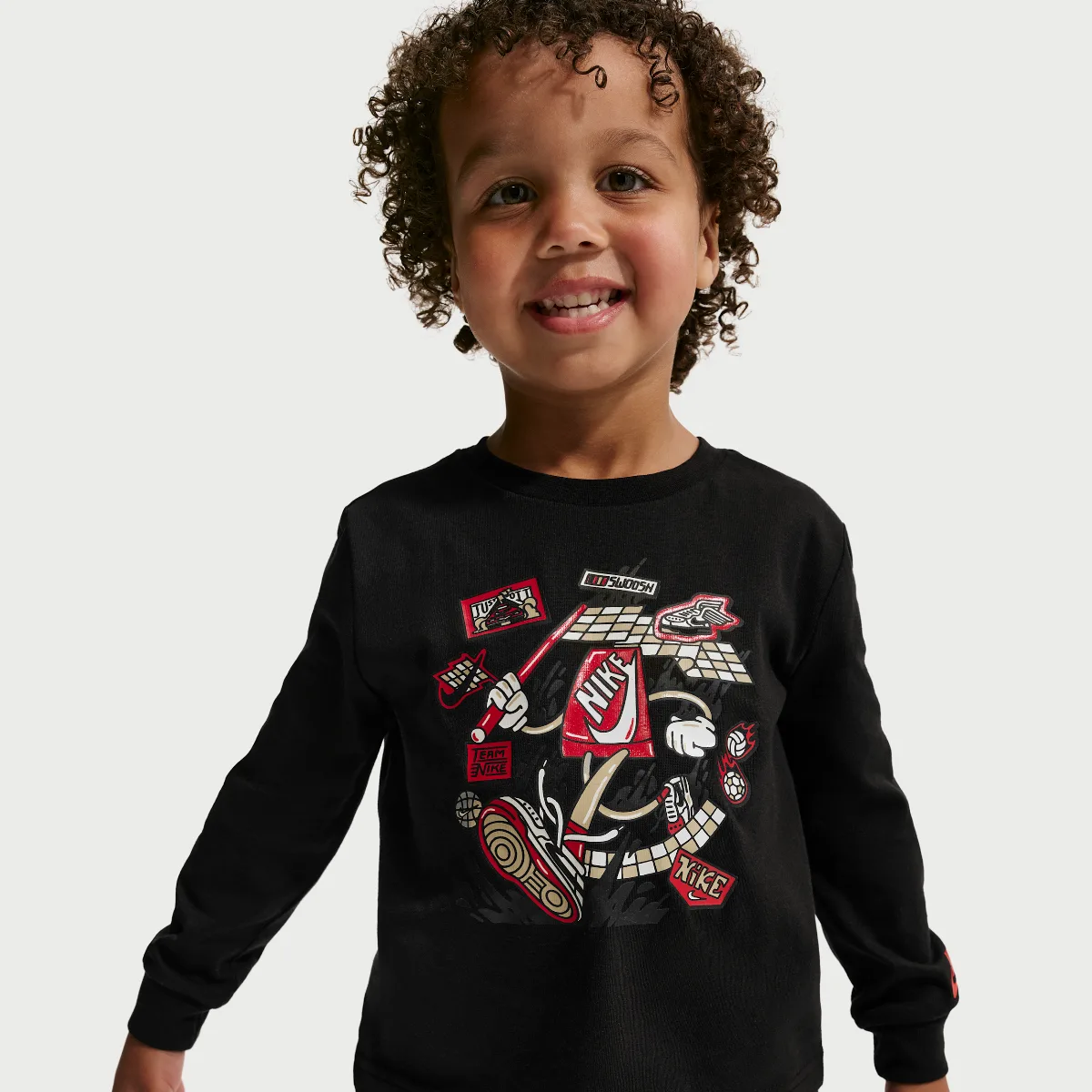 Boxy Long-Sleeve T-Shirt by Nike