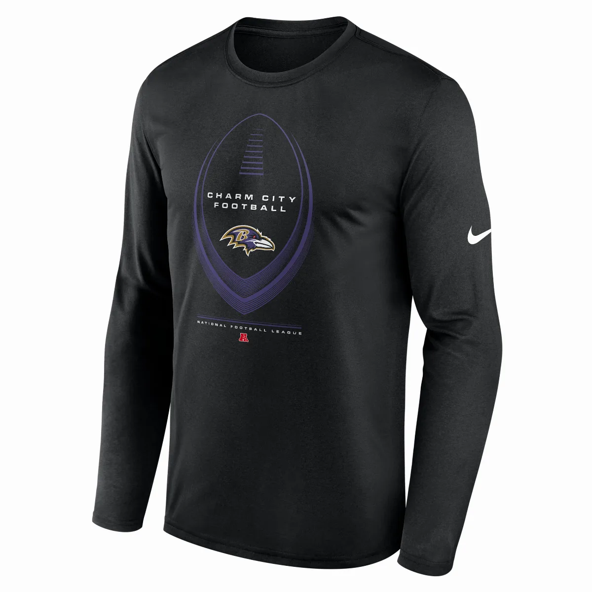 Baltimore Ravens Legend Icon Dri-FIT NFL Long-Sleeve T-Shirt by Nike