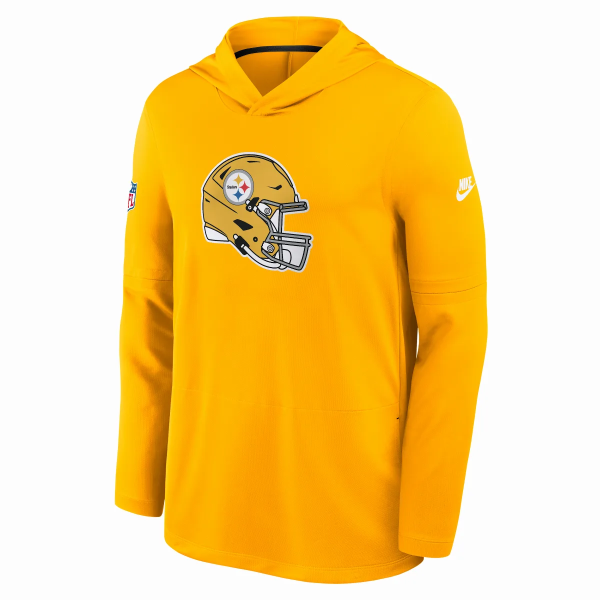 Pittsburgh Steelers Alt Dri-FIT NFL Long-Sleeve Hooded Top by Nike