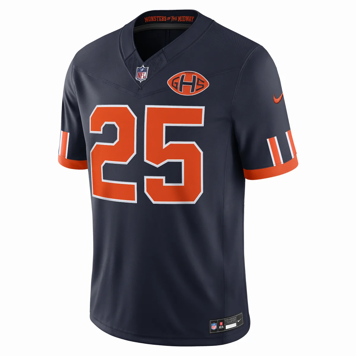 Kyle Monangai Chicago Bears Rivalries Collection Dri-FIT NFL Limited Jersey by Nike