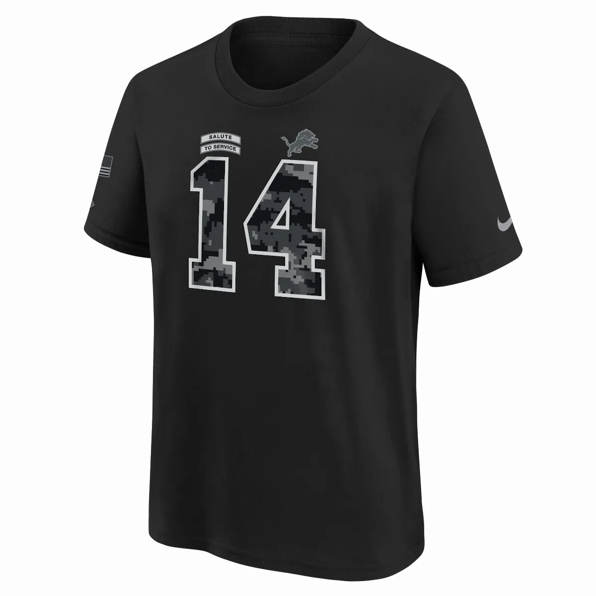Amon-Ra St. Brown Detroit Lions Salute to Service NFL T-Shirt by Nike