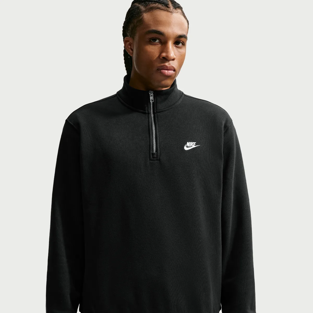 Sportswear Club 1/2-Zip Fleece Top by Nike