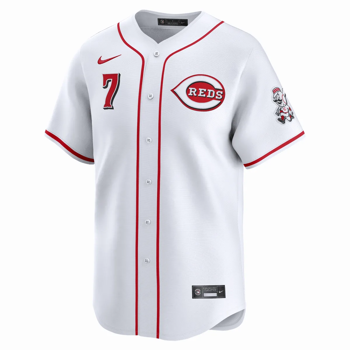 Spencer Steer Cincinnati Reds Dri-FIT ADV MLB Limited Jersey by Nike