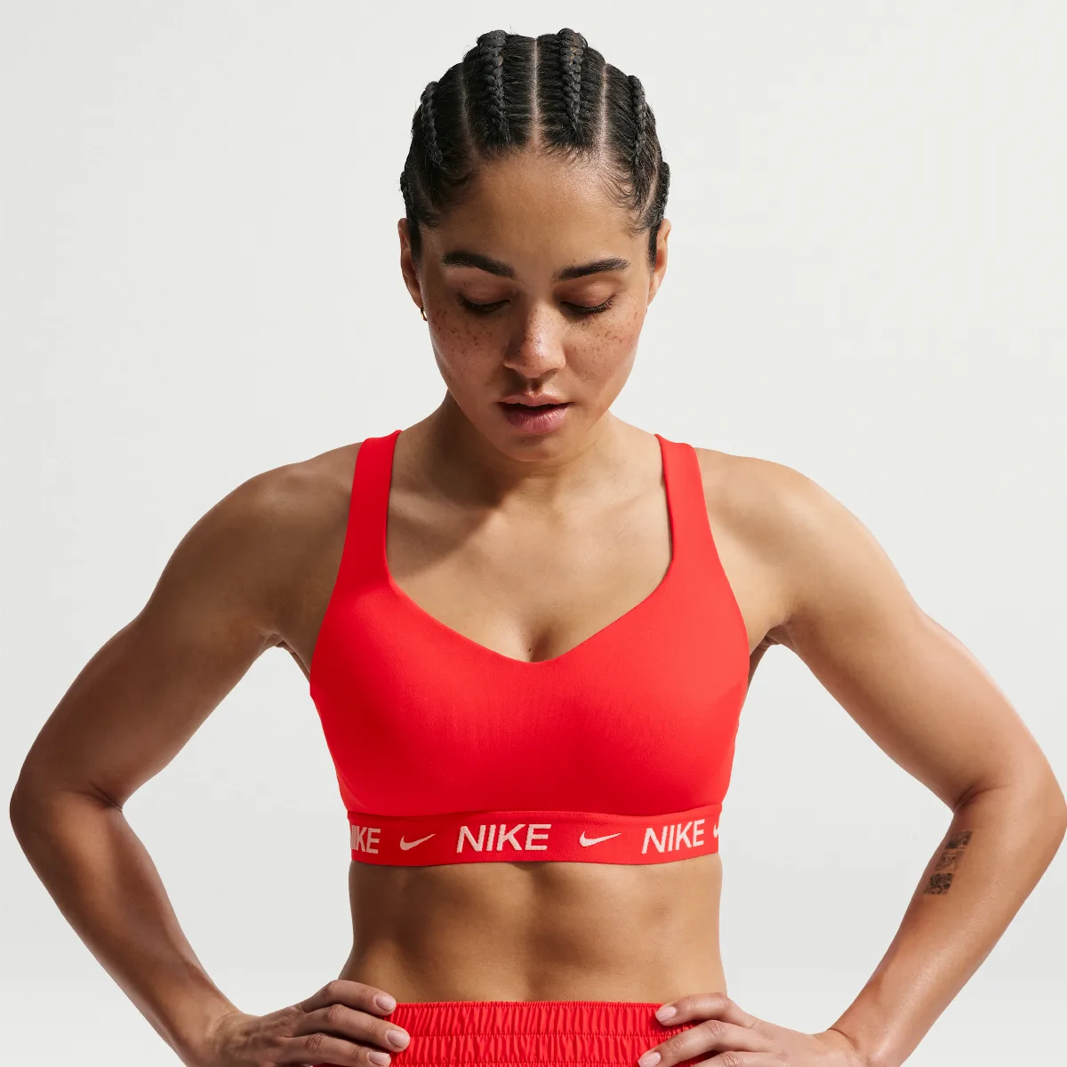 Indy High Support Padded Adjustable Sports Bra by Nike