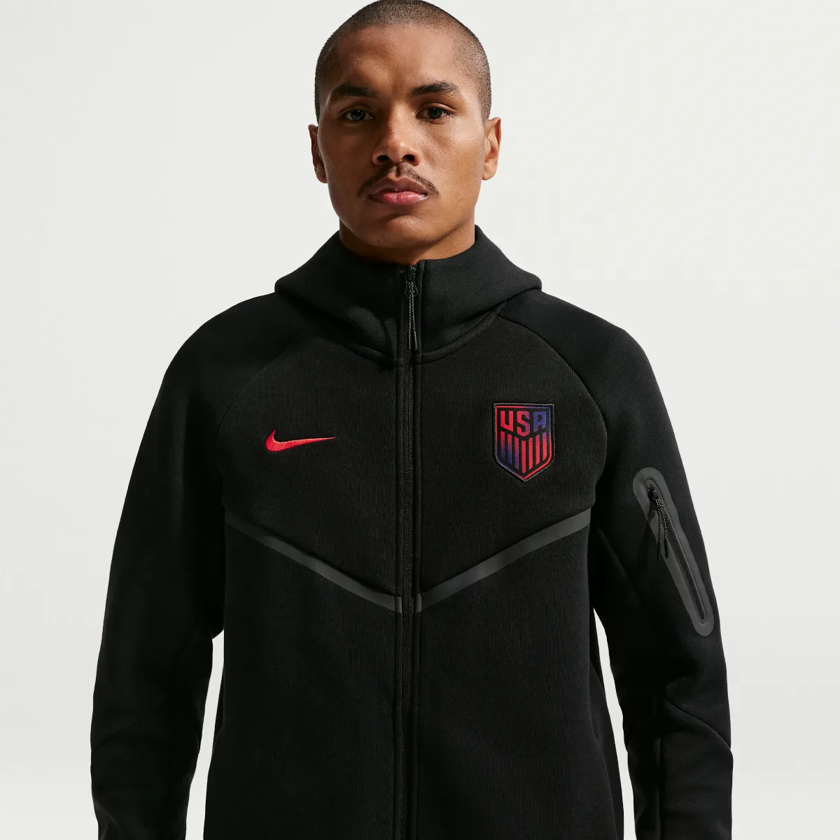 USMNT Tech Fleece Windrunner Soccer Full-Zip Hoodie by Nike