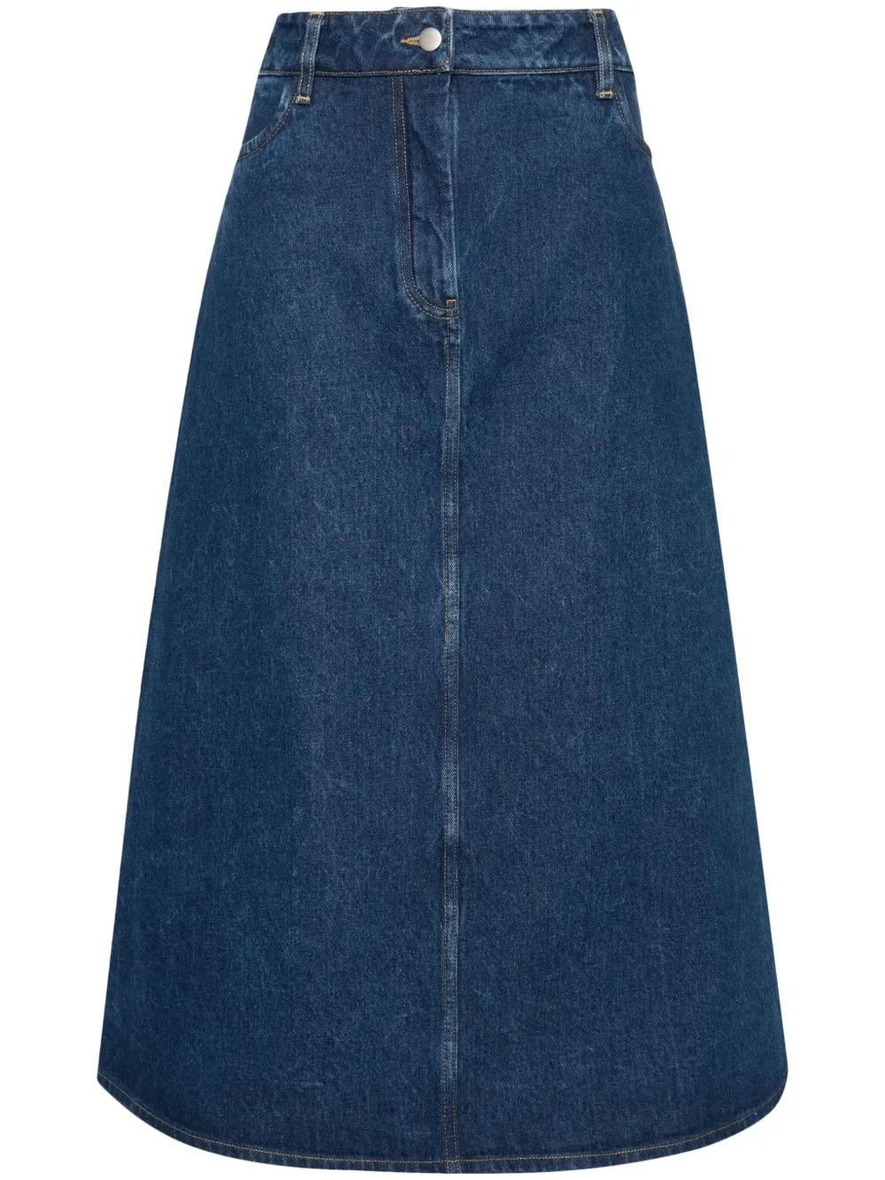 Baringo Denim Midi Skirt by Studio Nicholson