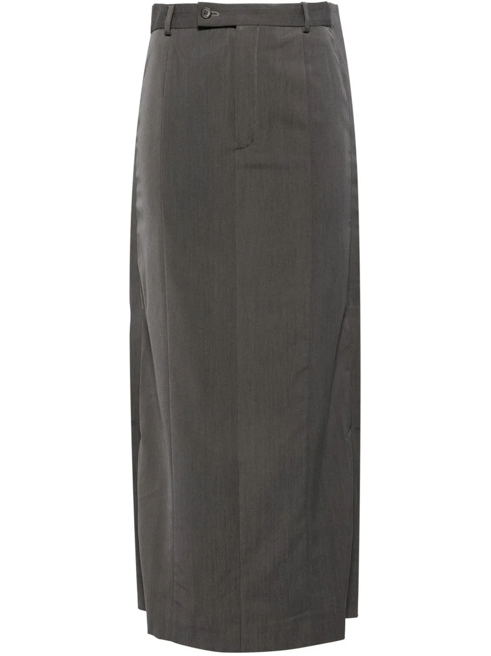 Wool Straight Maxi Skirt by BETTTER